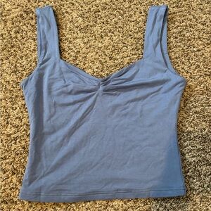 Blue tank top